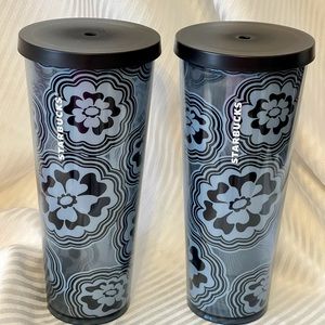 2 Starbucks tumblers
